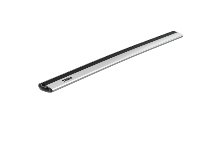 Thule WingBar Edge, Silver Low-Profile Aerodynamic Roof Rack Bar For Thule Edge Systems