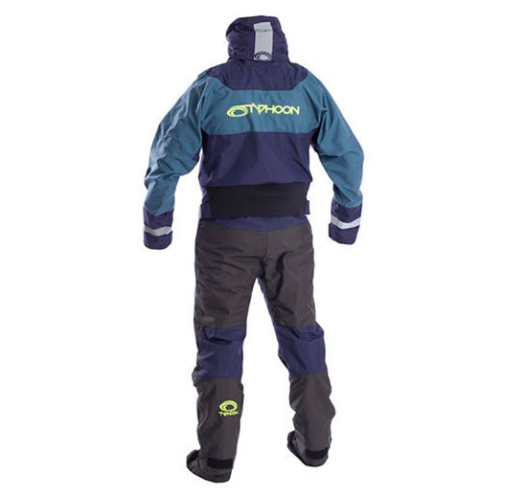 Typhoon Multisport SK Toruing and Sea kayaking Drysuit Rear View
