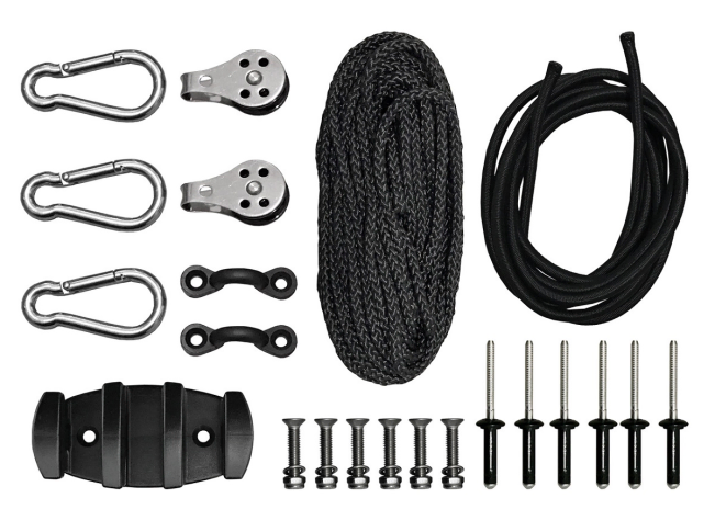 Kayak Anchor Trolley Kit With Universal Fitment