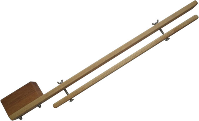 Universal Wooden Motor Mount For Electric Outboards On Canoes 