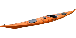 Valley Etain RM - Roto Moulded Expedition Sea And Touring Kayak, Orange 