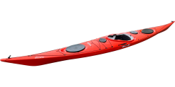 Valley Etain RM - Roto Moulded Triple Layer Expedition Sea And Touring Kayak In Red