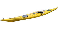 Valley Etain RM - Expedition Sea & Long Touring Kayak Made From Roto Moulded Triple Layer Plastic. Yellow