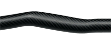 Polished Carbon Cranked Shaft On A VE Aircore Pro Freestyle Playboating Paddle