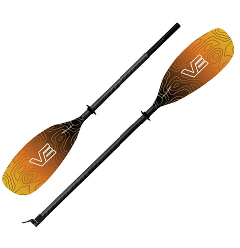 VE Glass Fara Carbon Shaft Split Touring Kayaking Paddle Sunrise Norfolk Canoes UK
