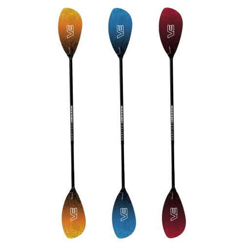 VE Glass Flyte Whitewater Kayak Paddles In Available Colours