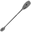 Vibe Evolve Long Length Kayak Paddle For Canoes & Pack Boats For Sale At Norfolk Canoes 