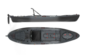 Vibe Kayaks Sea Ghost 110 Fishing Sit On Top Kayak Raven Grey Colour