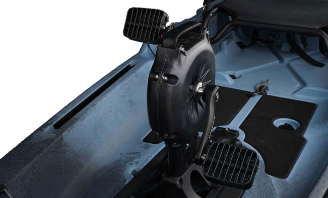 Vibe Makana 100 Propeller Driven Sit On Top Kayak With Impulse Drive For Sale At Norfolk Canoes 