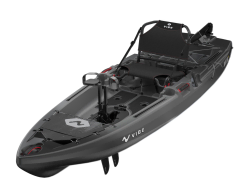 Vibe Kayak Makana 100 With X-Drive Fin Pedal Drive Perfect For Fishing, Sit On Top Kayaks For Sale At Norfolk Canoes UK Raven