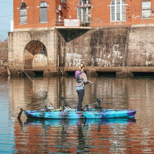 Vibe Kayak Sea Ghost 110 Fishing Sit On Kayak Stand Up Casting For Sale At Norfolk Canoes UK