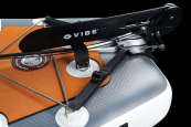 Vibe Uptown 100 Lite Rudder Kit, Fastens To The Rear Of The Board Using 3 Secure Straps