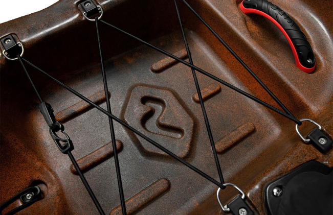 Vibe Kayaks Yellowfin 130T Tandem Fishing Kayak With Large Rear Tankwell