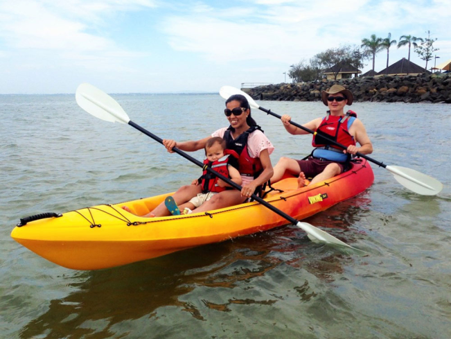Viking 2 Plus 1 Tandem Sit On Top Kayak Package Deal With Seats & Paddles For Sale At Norfolk Canoes 