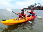 Viking 2 Plus 1 Tandem Sit On Top Kayak Package Deal With Seats & Paddles For Sale At Norfolk Canoes 