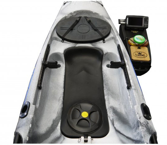Viking Kid Pod Fitted Into A Viking Fishing Sit On Top Kayak