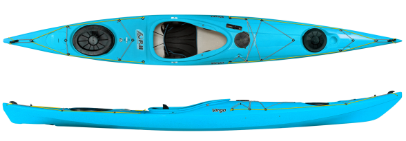 PH Virgo Sea Kayak A Short Compact Lightweight Triple Layer Plastic Sea Kayak For Sale At Norfolk Canoes