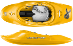Wave Sport Project X White Out - Free Style Playboat Cyber Yellow At Norfolk Canoes 