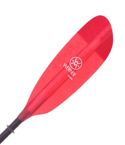 Werner Camano Lightweight Low Angle Touring And Sea Kayaking Paddle, Ideally Shaped For Paddling Pack Boats 