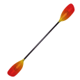 Werner Surge Whitewater Kayaking Paddle With A Straight Glass Shaft And Full Sized Blades