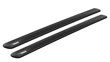 Thule WingBar Evo In Anodised Black Finish, Fits Thule Evo Foot Packs