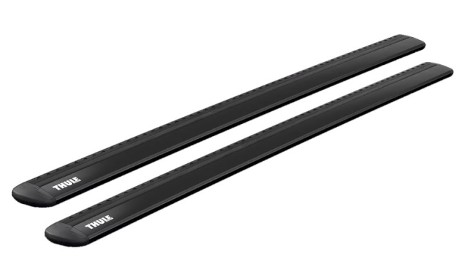 Thule WingBar Evo In Anodised Black Finish, Fits Thule Evo Foot Packs