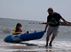 Many sit on top kayaks are suitable for both adults and kids to use alike
