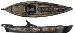 Enigma Kayaks Fishing Pro 10 Single Sit On Top Fishing Kayak Camo