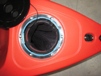 Inside The Rear Storage Hatch Of The Feelfree Roamer 1 Sit On Top Kayak