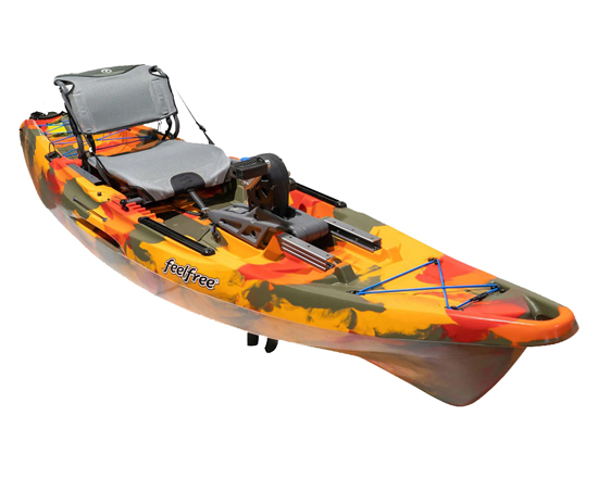 Feelfree Flash PD Fast Sit On Top Kayak Fire Camo