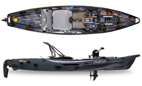 Pedal Drive Sit On Top Kayaks From Sea Stream, Hobie, Riot & Feelfree