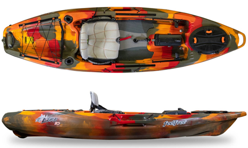 Feelfree Lure 10 V2 Including Sonar Pod The Perfect Most Stable Fresh Water Fishing Sit On Kayak