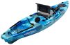 Feelfree Moken 12.5 V2 Angler Sit On Top Fishing Kayak Stern View From The Back Storage Tank Well