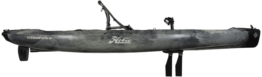 Hobie Mirage Compass Dune Camo Pedal Drive Sit On Top Kayak With 180 Drive & Kick Up Fins From Norfolk Canoes Uk Hobie Dealer