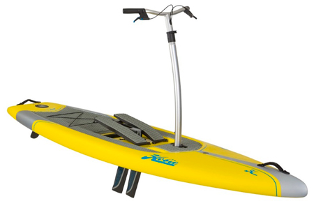 Hobie Eclipse SUP With Mirage Pedal Drive Solar Yellow