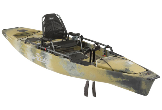 Hobie Mirage Pro Angler 14 Camo Edition Pedal Drive Kayak Fishing Sit On Top
