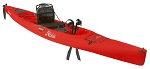 2019 Hobie Revolution 16 Mirage Drive Kayak in Red Hibiscus