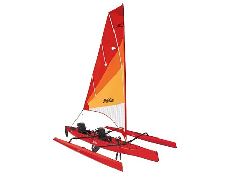 Hobie Mirage Tandem Island 2 Person Pedal Drive Sit On Top Sailing Kayak