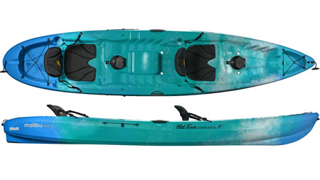 Ocean Kayak Malibu Two XL 2 Person Tandem Sit On Top Kayak Perfect For Larger Paddlers Seaglass Norfolk Canoes UK