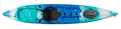 Seaglass colour Ocean Kayak Prowler 13 Angler kayak