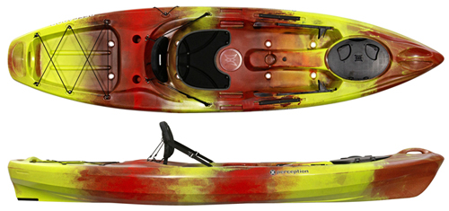 Perception Pescador 10 Stable Short Sit On Top Touring Kayak
