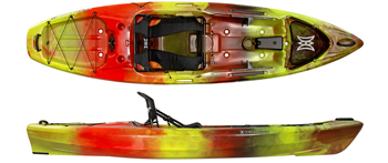 Perception Pescador Pro 10 Sit On Top Fishing Kayak Salsa