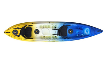 Viking Kayaks Tandem 2 Plus 1 Sit On Top Family Kayak Daybreak