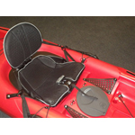 Adjustable seat on the Wilderness Systems Tarpon 100 sit on top kayak