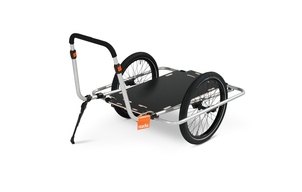 Thule Reacha City Platform A Lightweight Bike Trailer With laminate Wooden Platform Ideal For Larger Items