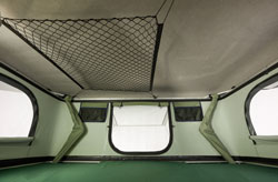 Thule Basin RoofTent With A Hard Top Shell - Inside View