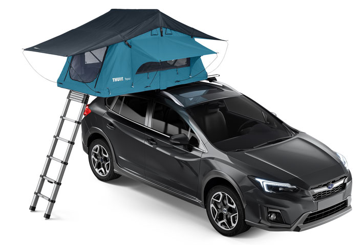 Thule Tepui Ayer 2 Blue Roof Tent Box With Small Compact Design