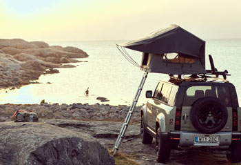 Thule Tepui Foothill Roof Tent Perfect For Space Saving To Allow Mounting A Kayak J-Carrier