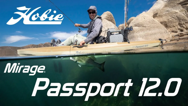 Hobie Mirage Passport 12 Sit On Pedal Drive Kayak