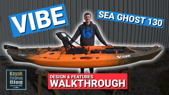 Vibe Kayaks Sea Ghost 130 Fishing Sit On Features